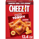 Cheez-It Cheese Crackers, Baked Snack Crackers, Lunch Snacks, Extra Toasty, 12.4oz Box (1 Box)