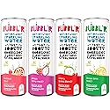 BUBBL'R Antioxidant Sparkling Water, Variety Pack (twisted elixi'r, pitaya berry nect'r, cherry guava blend'r, and lemon lime twist'r), 12 Fluid Ounce
