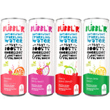 BUBBL'R Antioxidant Sparkling Water, Variety Pack (twisted elixi'r, pitaya berry nect'r, cherry guava blend'r, and lemon lime twist'r), 12 Fluid Ounce