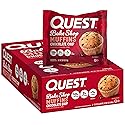 Quest Nutrition Chocolate Chip Muffin, 10g Protein, 2g Net Carb, Less than 1g Sugar, Protein Snack, 8 Count