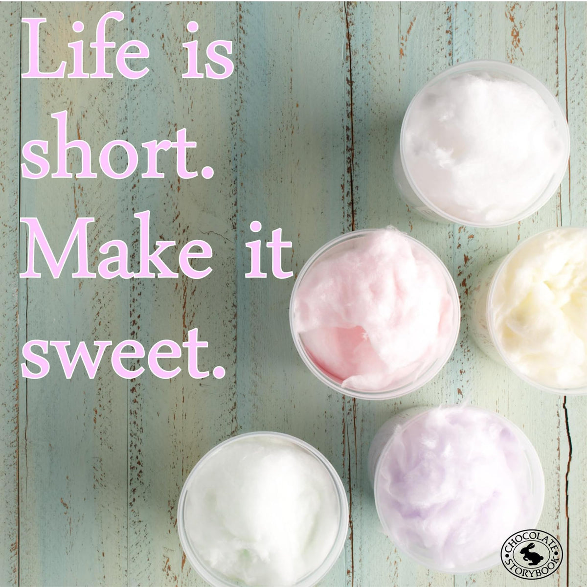 CHOCOLATE STORYBOOK Gourmet Flavored Cotton Candy - Unique Idea for Holidays, Birthdays, Gag Gifts, Party Favors (Birthday Cake, 1.75 oz Each, 2-Pack)