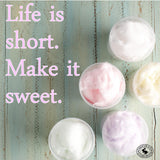 CHOCOLATE STORYBOOK Gourmet Flavored Cotton Candy - Unique Idea for Holidays, Birthdays, Gag Gifts, Party Favors (Birthday Cake, 1.75 oz Each, 2-Pack)