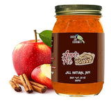 Green Jay Gourmet Apple Pie Jam - All-Natural Fruit Jam with Apples, Cinnamon & Spices - Vegan, Gluten-free Jam - Contains No Preservatives or Corn