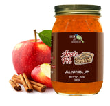 Green Jay Gourmet Apple Pie Jam - All-Natural Fruit Jam with Apples, Cinnamon & Spices - Vegan, Gluten-free Jam - Contains No Preservatives or Corn