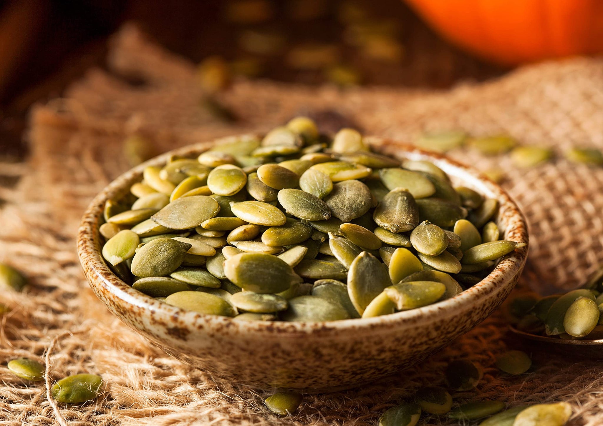 Food to Live Dry Roasted Pumpkin Seed Kernels, 8 Pounds Unsalted, Oven Roasted Whole Pepitas, No Oil Added, Shelled, Vegan, Kosher, Keto-Friendly