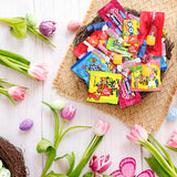 Bulk Candy Variety Pack - 4 Pound (Approx. 200 Pieces) Individually Wrapped Assorted Hard Candies, Taffy & Lollipops, Party Candy Mix for Piñata