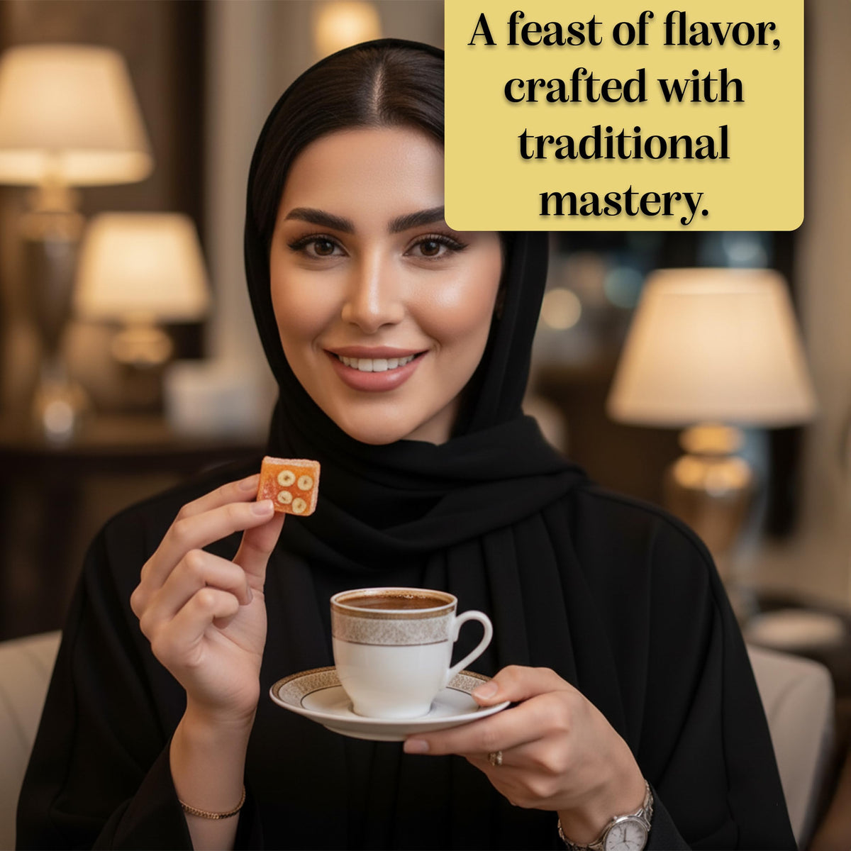 Sekerci Cafer Erol Hazelnut Turkish Delight Lokum, 10.6 oz (300g)