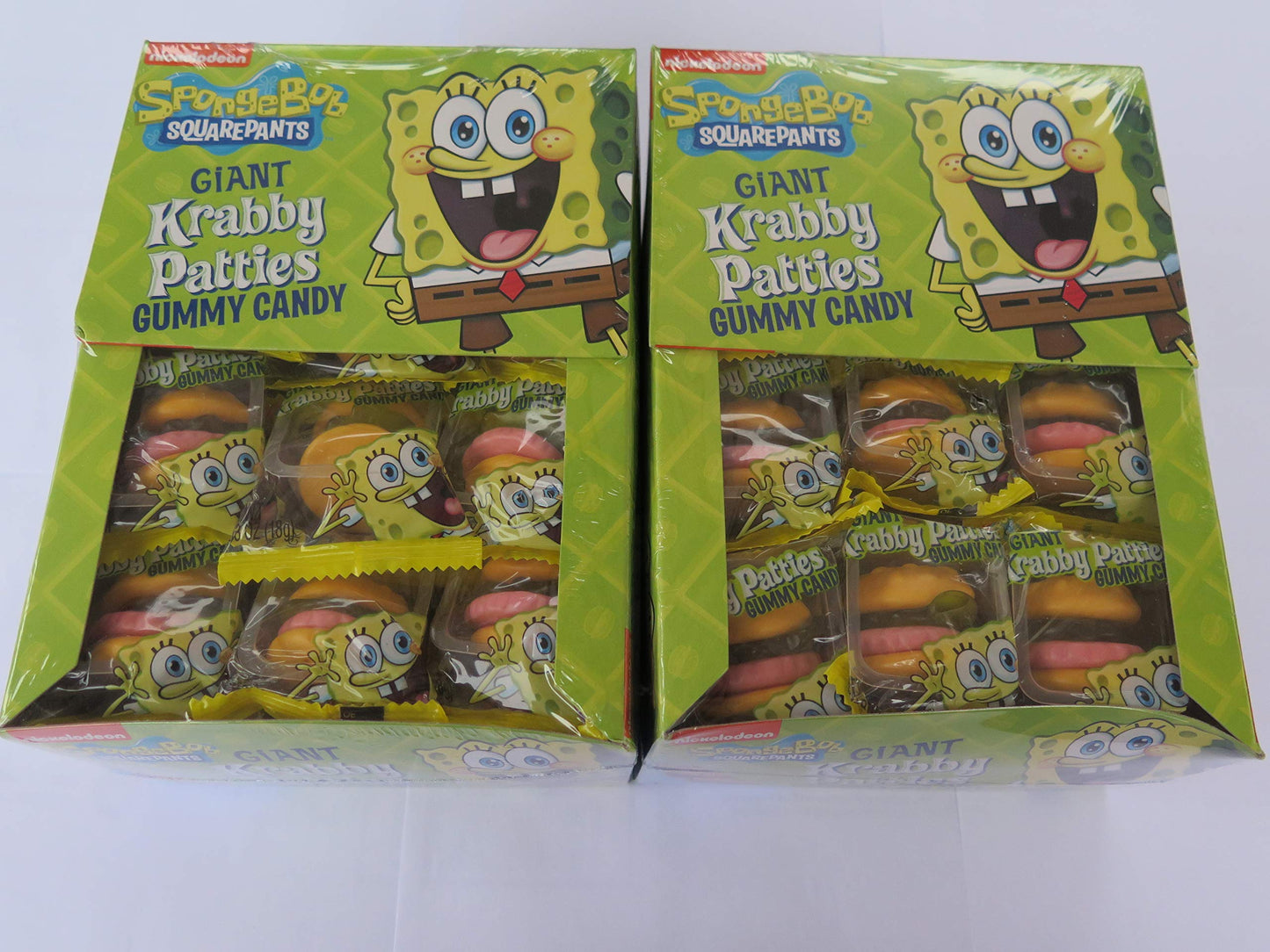 Giant Gummy Krabby Patties 0.63 OZ (72 Count) From Candy World.