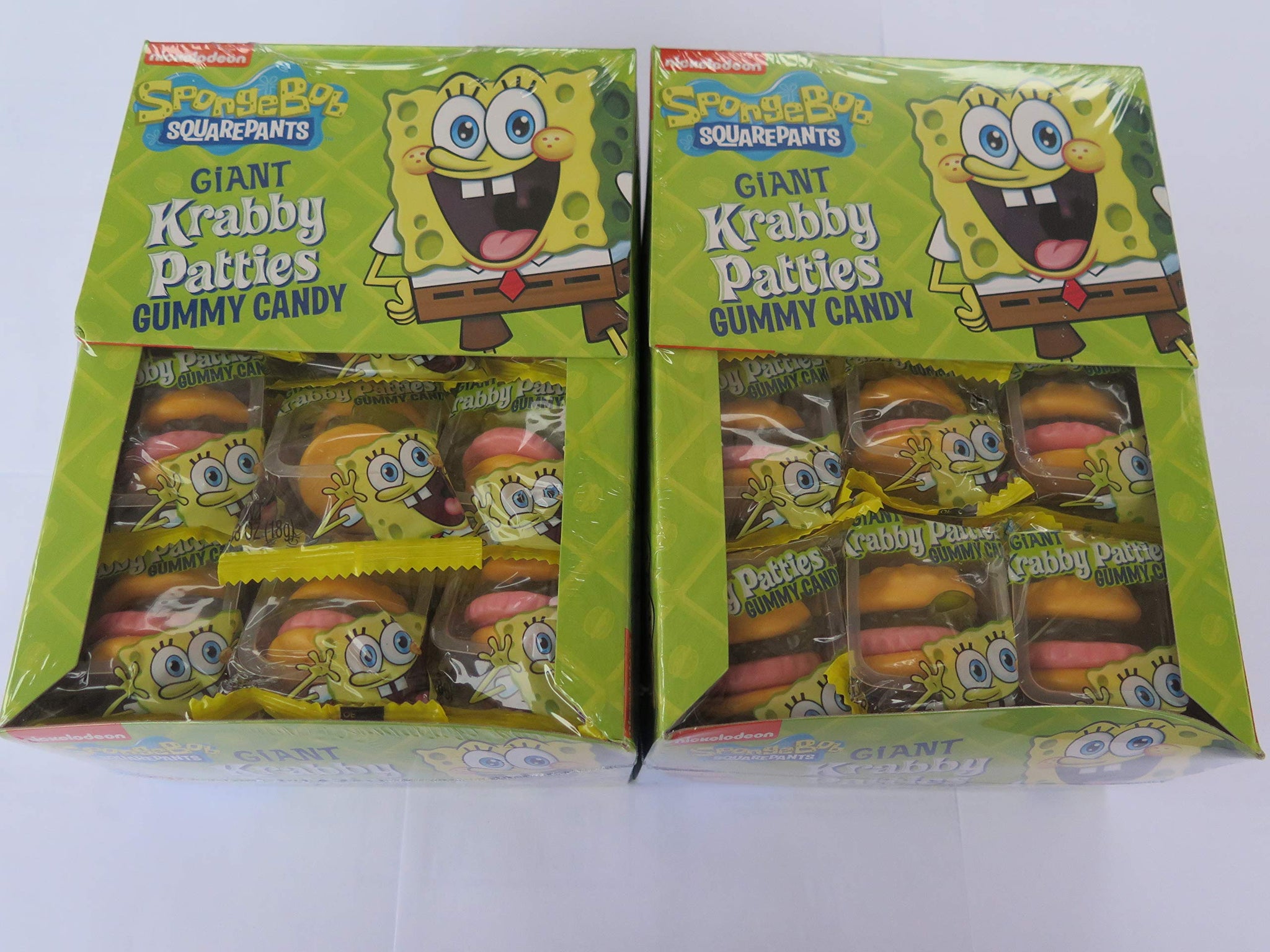 Giant Gummy Krabby Patties 0.63 OZ (72 Count) From Candy World.