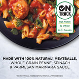 Healthy Choice Simply Steamers Meatball Marinara Frozen Meal, 10 oz.