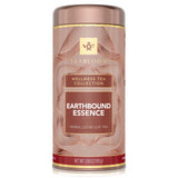 Teabloom Earthbound Essence Loose Leaf Herbal Tea with Orange, Ginger & Chai Spices | Warm Cinnamon & Citrus Blend | Canister Makes 35-50 Cups |