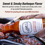 Seed Ranch Rocky Mountain Barbecue Sauce, 14.5 Oz. 2 Pack - Sweet & Smoky Flavor with Palisade Peach - Vegan, Non-GMO, Gluten-Free - Summer Peach BBQ