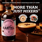 Craft Cartel Espresso Martini Cocktail Syrup Mixer | 16oz | Craft Cocktail & Mocktail Mix | Just Add Alcohol