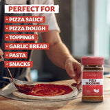 Eastanbul Pizza Seasoning Spice Blend, 5.29oz Italian Seasoning, Boosts Pizza Toppings, Herbal Blend, Popcorn Spice, Low Sodium, No MSG, No Filler
