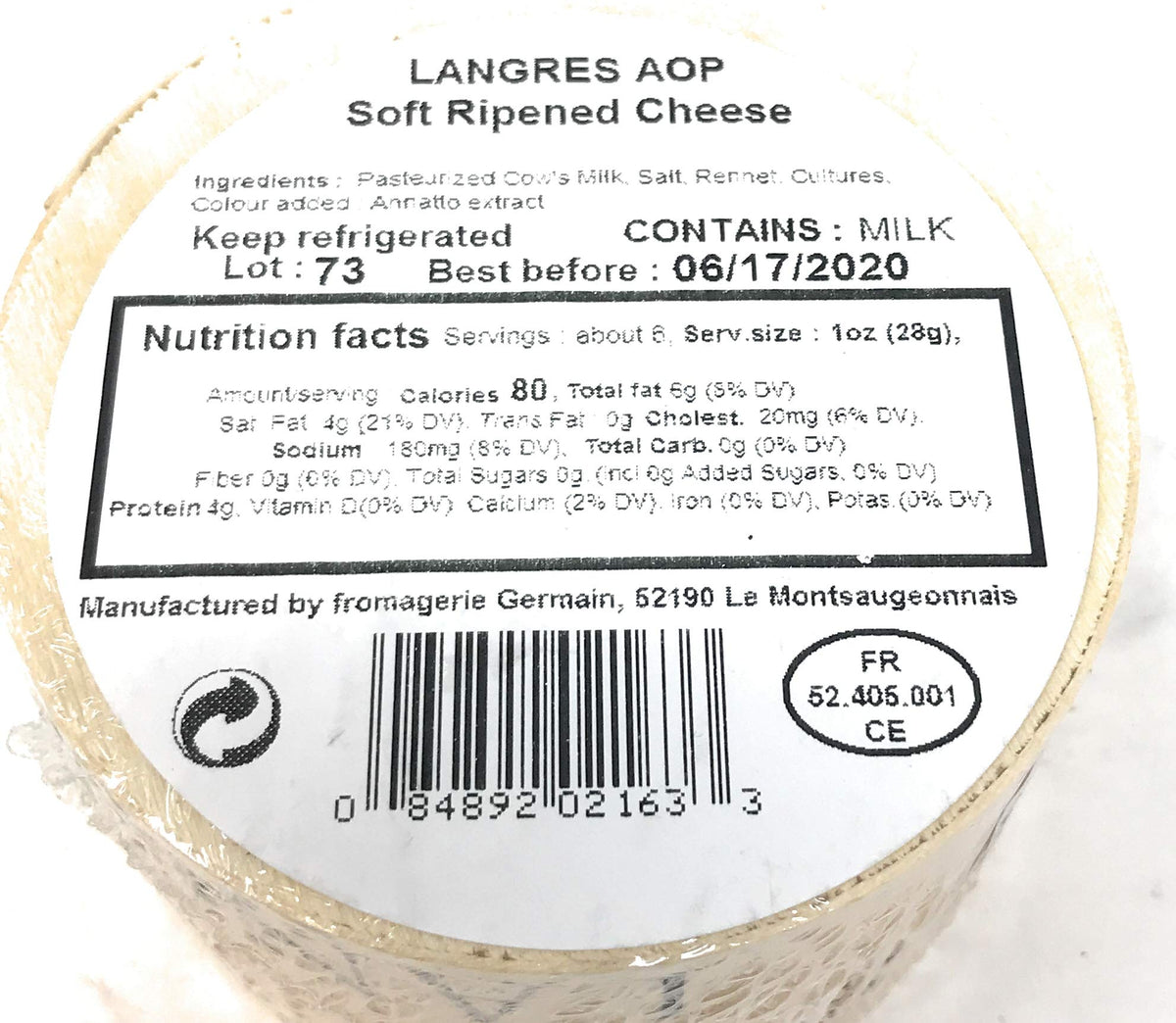 Germain Langres, 6 OZ