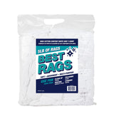 Arkwright Premium T-Shirt Rags Bulk, 5 lb Bag, Cotton Cleaning Towels, Low Lint Knit Wiping Cloths for Paint, Stain, Grease, Shop and Auto Use, Quick