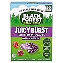 Black Forest Juicy Burst Fruit Snacks, Berry Medley, 0.8 Ounce Pouches (22 Count)