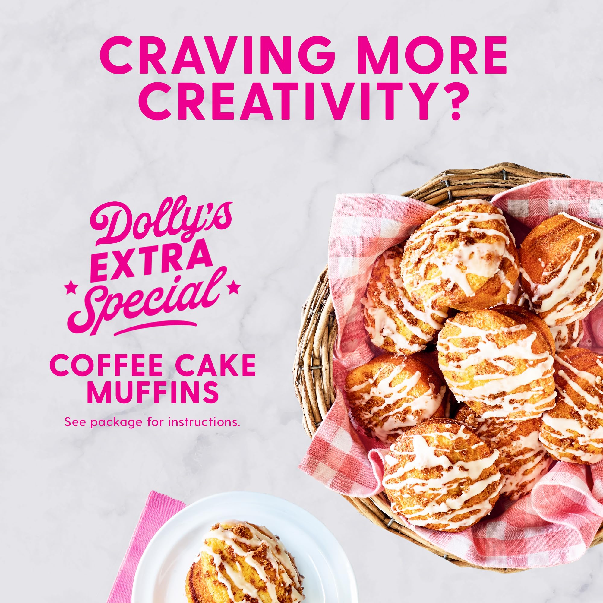 Duncan Hines Dolly Parton's Cinnamon Swirl Crumb Cake & Muffin Mix, 20 oz.