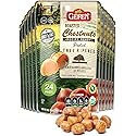 Gefen Organic Whole Peeled and Roasted Chestnuts, 3oz (24 Pack) | Chestnuts Peeled and Ready to Eat | Great for Cooking & Baking | Gluten Free |