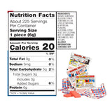 Bazooka Bubble Gum Bulk, 225 Count Tub of Chewing Gum Individually Wrapped, Old Fashioned 90's Candy for Baseball, Party Favors, Goodie Bags