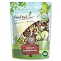 Food to Live Organic 6-Forces Trail Mix, 8 Ounces - Raw, Non-GMO, Mulberries, Cashews, Pumpkin Seeds, Apricots, Hazelnuts, Almonds. Vegan Superfood