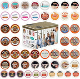 Perfect Samplers Flavored Coffee Variety Pack, Flavored Coffee Pods, Including Vanilla, Chocolate Coffee & More, Flavored Coffee Pods Variety Pack