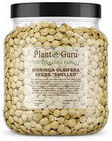 Moringa Seeds Kernel Shelled 2 lbs. Wide Mouth Jar - Clean PKM1 Variety - Edible - Moringa Oleifera - Malunggay - Semillas De Moringa - Drumstick Tree