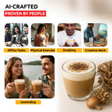 OldSoul Superfood Mushrooms Cappuccino Blend | Arabica Coffee | Approx. 70 Doses | Energy, Focus, Immunity | 14 oz (400 g)