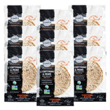 Eureka Tortilla Organic Everything & More Flour Tortillas | Organic Artisanal Tortillas | 6” Mini Wrap Whole Grains | Vegan, Non-GMO, Low Calorie | (9