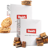 DAVID'S COOKIES Assorted Brownies & Assorted Cookies in Carton Box | Freshly Baked Brownies And Cookies | Ideal Gift For Your Loved Ones This Season