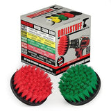 Cleaning Supplies - Medium/Stiff Power Scrubbers - Kitchen Accessories - Drill Brush - Stove - Sink - Griddle - Cooktop - Tile - Cast Iron Skillet