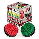 Cleaning Supplies - Medium/Stiff Power Scrubbers - Kitchen Accessories - Drill Brush - Stove - Sink - Griddle - Cooktop - Tile - Cast Iron Skillet