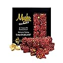Mughe Gourmet Luxury Zereshk Barberry Pistachios Turkish Delight with Pomegranate Flavor 360g-20pc - Gourmet Gift Box - Sweet and Sour Zereshk Grape