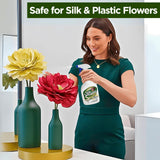 Sparkle Plenty Silk Sensation Artificial Flower & Plant Leaf Cleaner and Shine - Fake Flower Dusting Spray - Silk Plant Cleaner Spray No Wipe - Drip