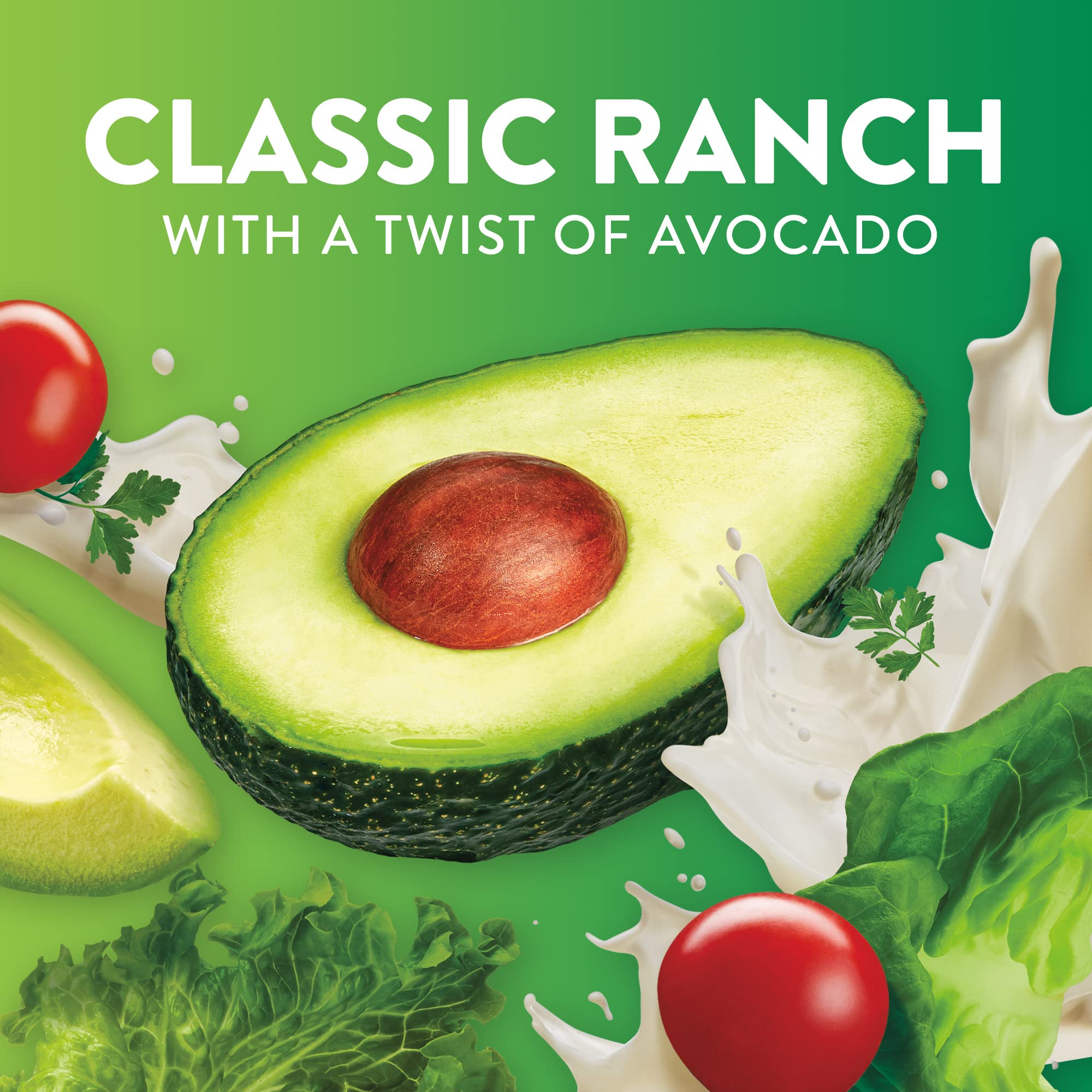 Wish-Bone Avocado Ranch Salad Dressing, 15 oz
