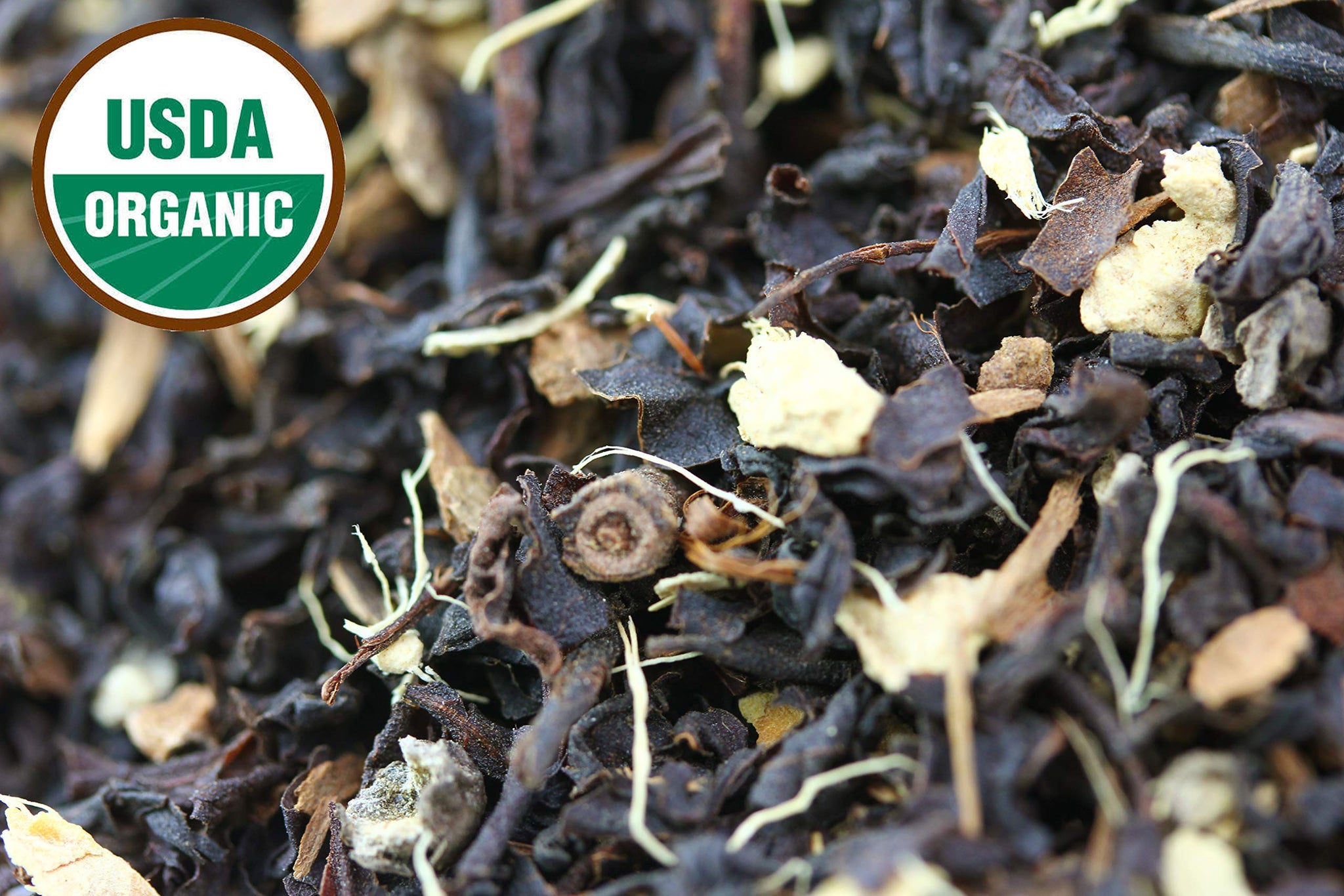Classic Chai Tea Loose Leaf | CEYLON (110+ Cups) | 100% CERTIFIED ORGANIC Chai Ingredients| Black Tea, Cinnamon, Cardamom, Cloves & Black Pepper |