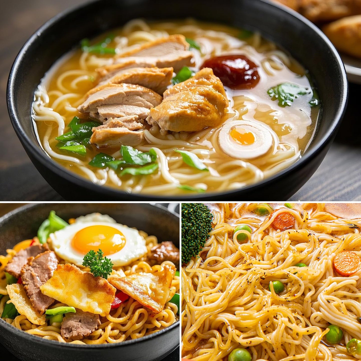 ONETANG Organic Millet & Brown Rice Ramen Noodle, Gluten-Free Pasta, No Sodium Ramen, Whole Grain, Non-GMO, Kosher, Vegan 2.47 Oz (Pack Of 12)