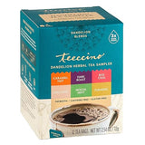 Teeccino Dandelion Tea Sampler, 12 Tea Bags
