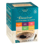 Teeccino Dandelion Tea Sampler, 12 Tea Bags