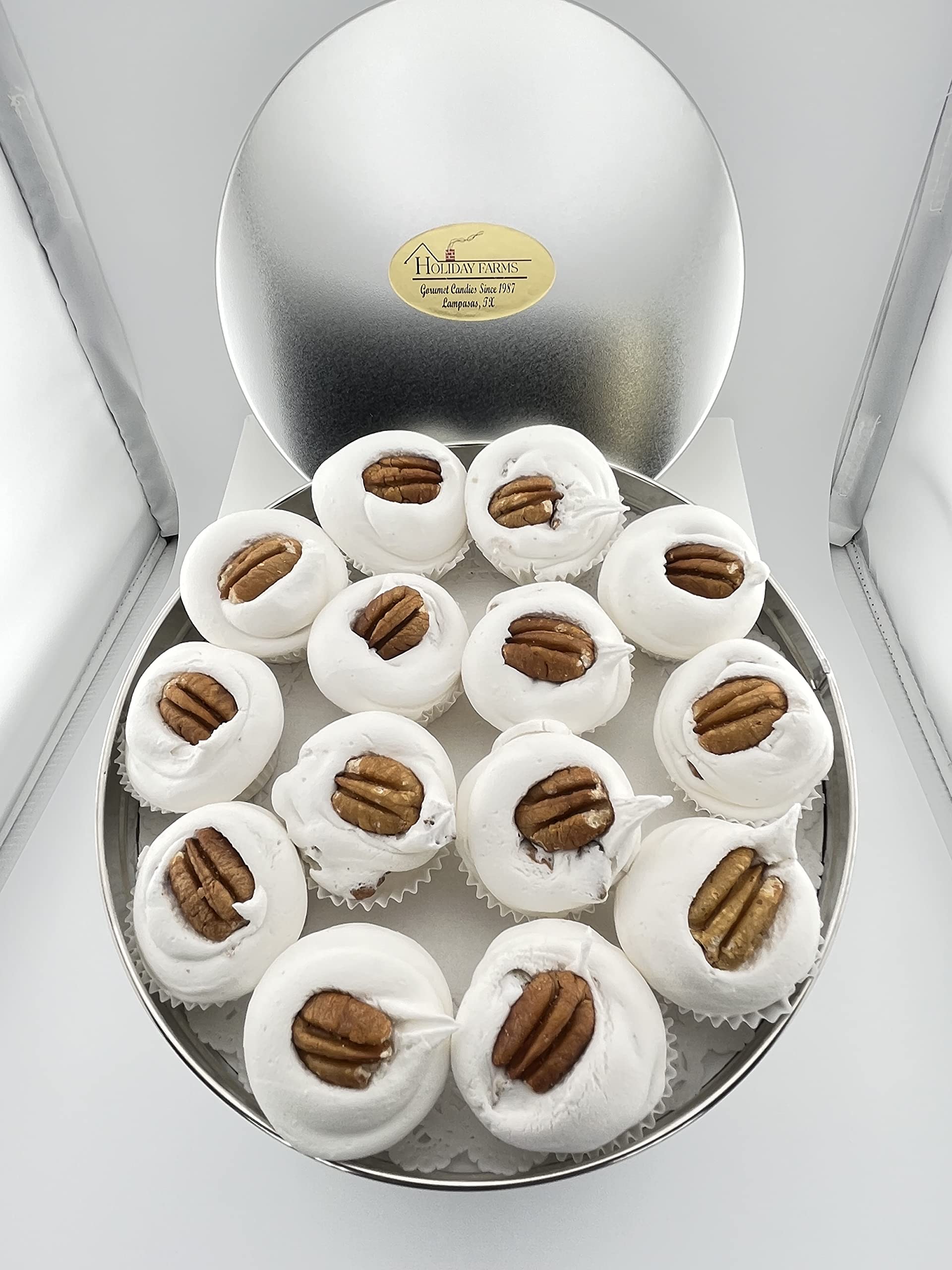 24 Piece Divinity Gift Tin (With Pecans)