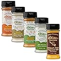Amish Country Popcorn | 5 Pack Seasoning Bundle | Buffalo, Garlic Parmesan, Jalepeno Cheddar, Dill Pickle, BallPark Buttersalt | Old Fashioned