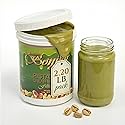 Bonjour Pistachio Cream for Dubai Chocolate, Filling, Topping & Bread - Non-GMO, No Palm Oil - Premium Smooth 1kg Bulk Jar Pistachio Butter Spread