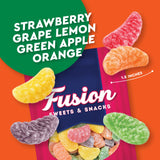 Assorted Fruit Slices Jelly Candy 2 Pound Bulk Bag of Old-Fashioned Sugar-Dusted Gum Drops, Jelly Fruit Mix, Nostalgic Soft Gems for Gifts & Bowls