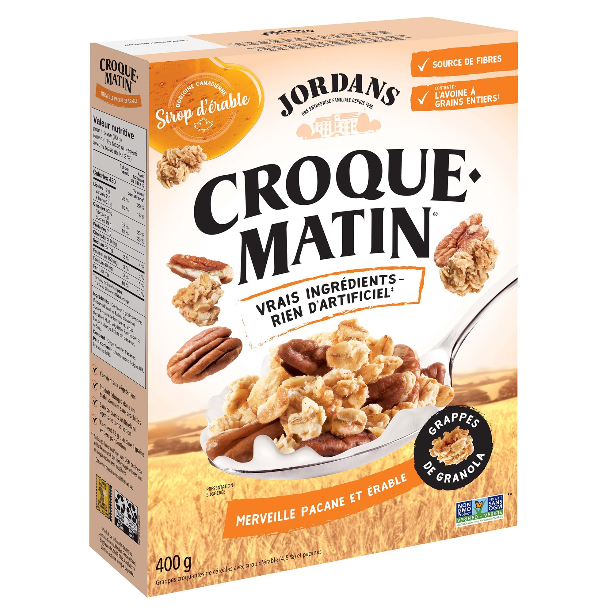 JORDANS Maple Pecan Crisps, 17.64 OZ