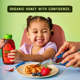 Nate's Organic 100% Pure, Raw & Unfiltered Honey - USDA Certified Organic - 32oz. Squeeze Bottle