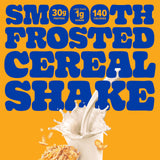 Pure Protein Complete Protein Shake, Frosted Cereal, 30g High Protein Drink, Less than 1g Sugar, 4g Fiber, Ready to Drink, Non GMO, On-the-Go Shakes