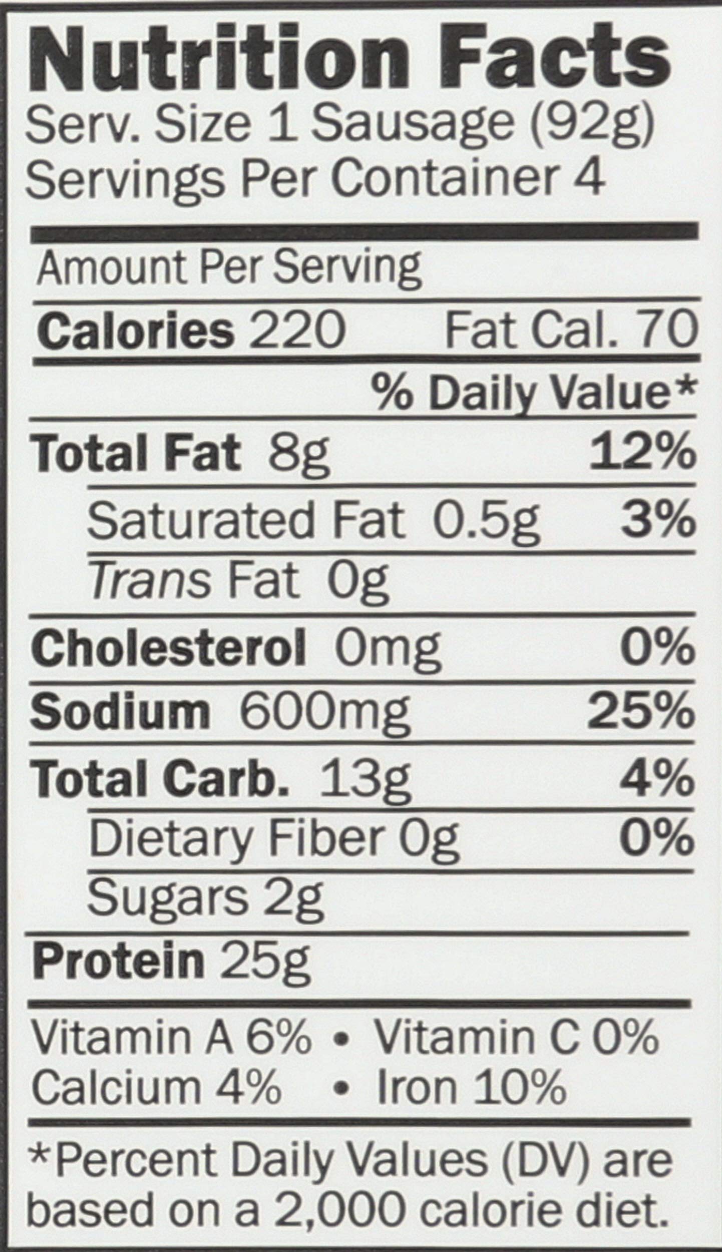 Field Roast Italian Sausage, 12.95 OZ