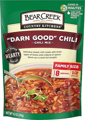 Bear Creek Soup Mix, Darn Good Chili, 8.8 Ounce