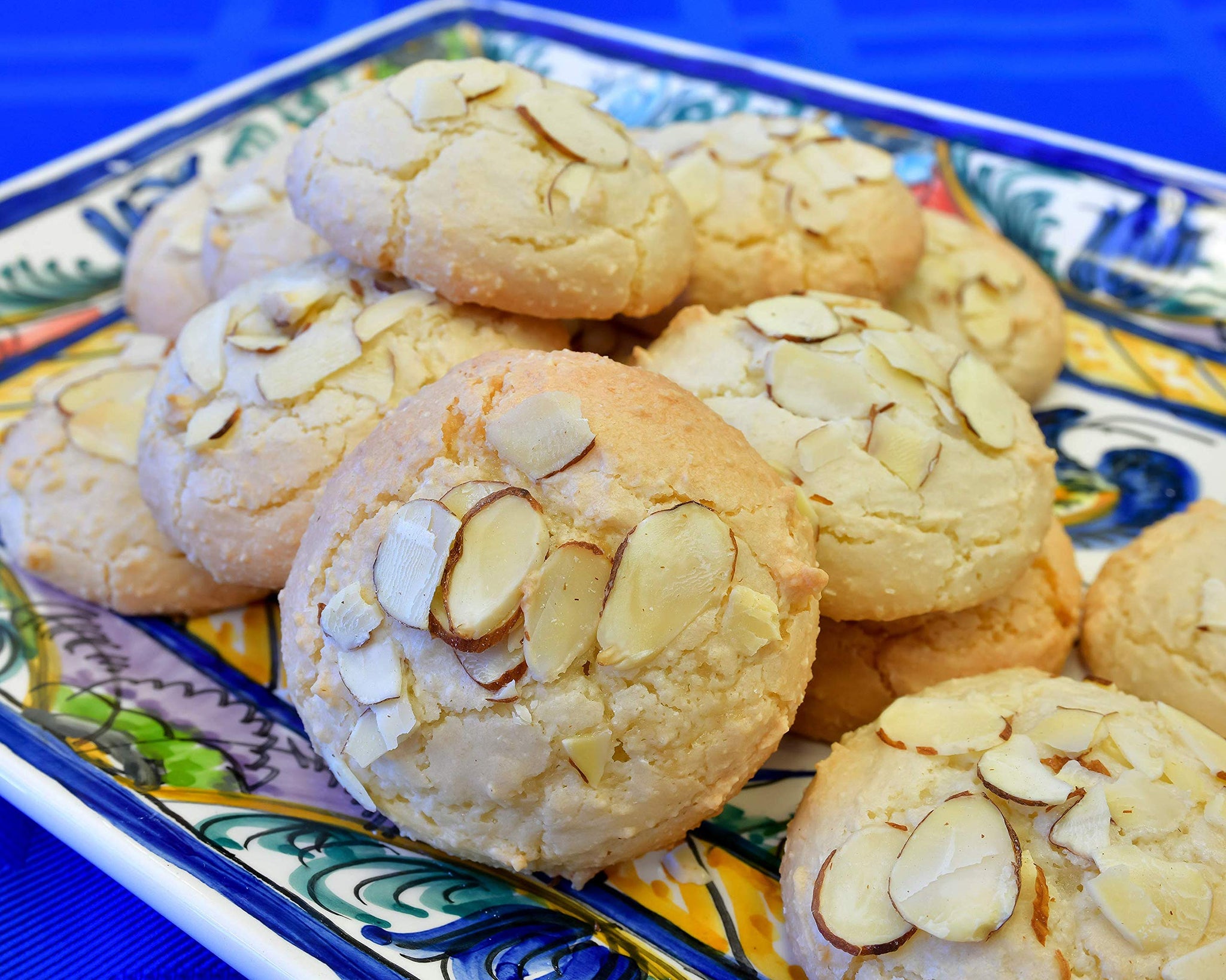 Amygdalota Hand Made Traditional Greek Almond Cookies (16 oz)