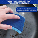 CELOX 6 Pack Non-Scratch Dish Sponge, Dual Sided Kitchen Sponges for Dishes, Long Lasting Dishwashing Household Cleaning Sponges for Kitchen, Easy
